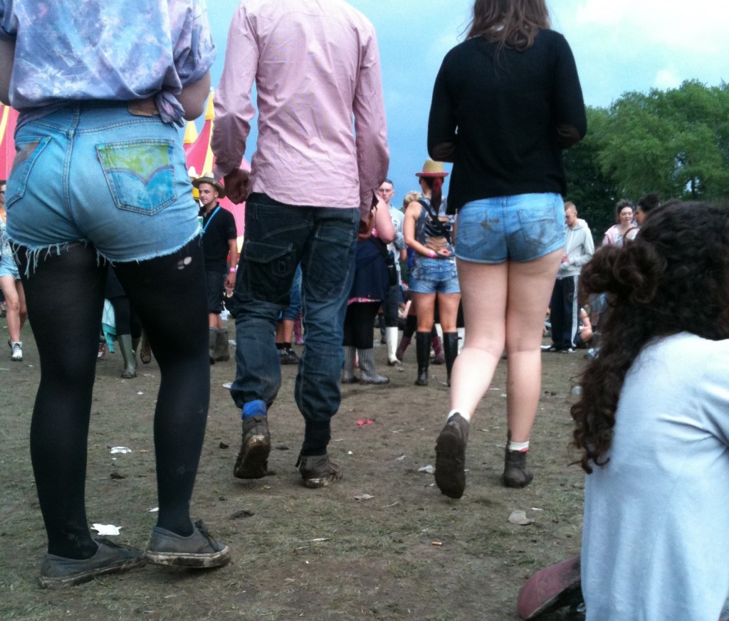 Cellulite and shorts 