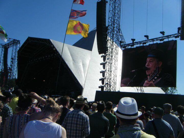 Amazing Glastonbury festival 