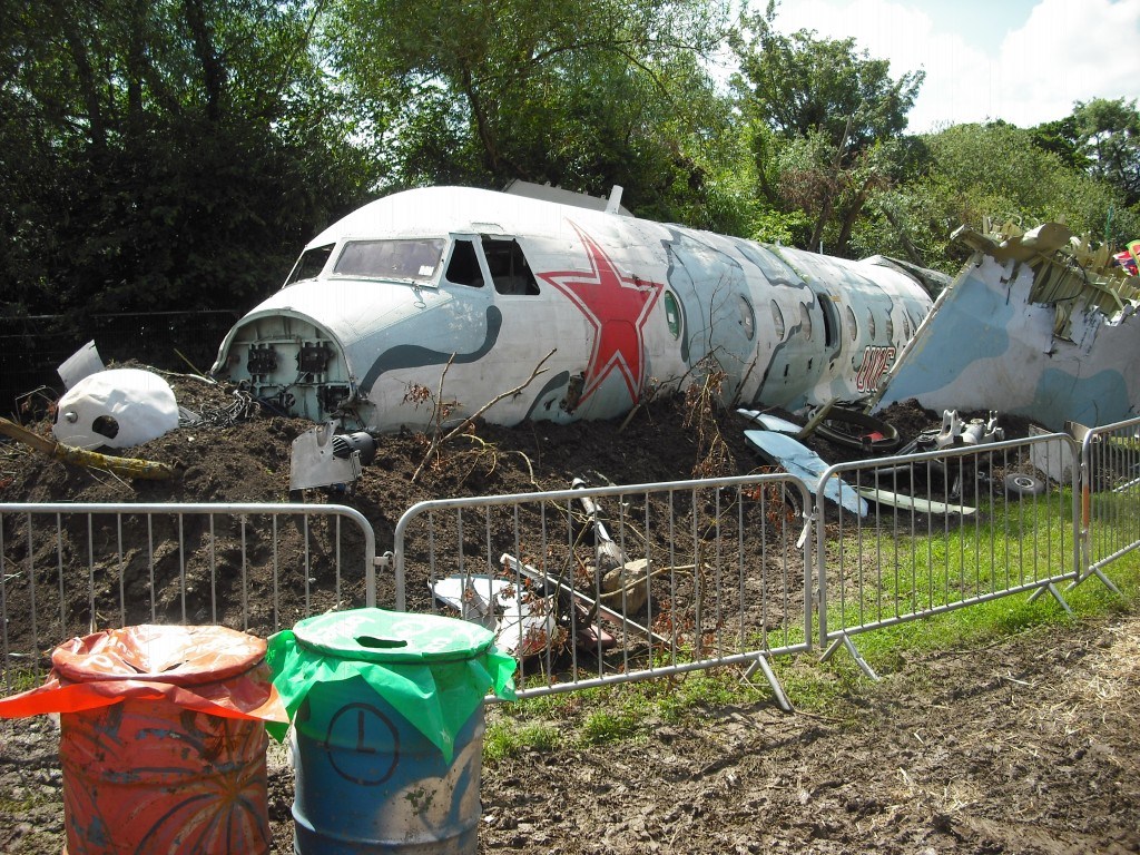 Amazing sculpture at Glastonbury
