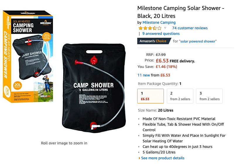 kit list for festivals