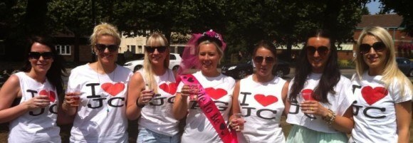 Hen party in Stratford Upon Avon