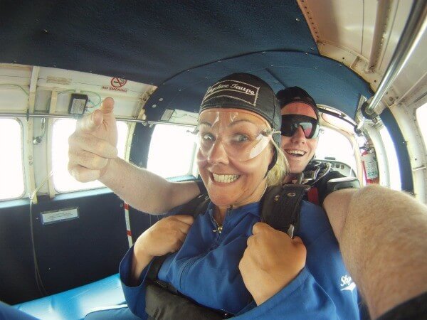 Skydiving in Taupo