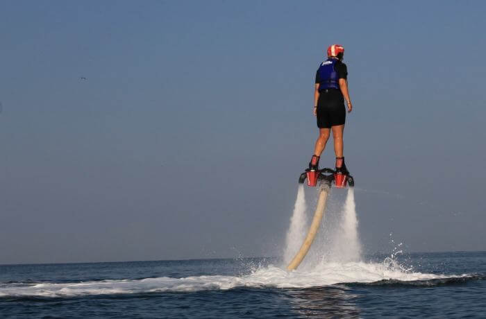 Flyboarding in Mexico