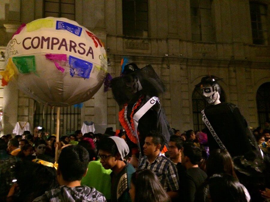 Comparsas at Day of Dead Fetsival