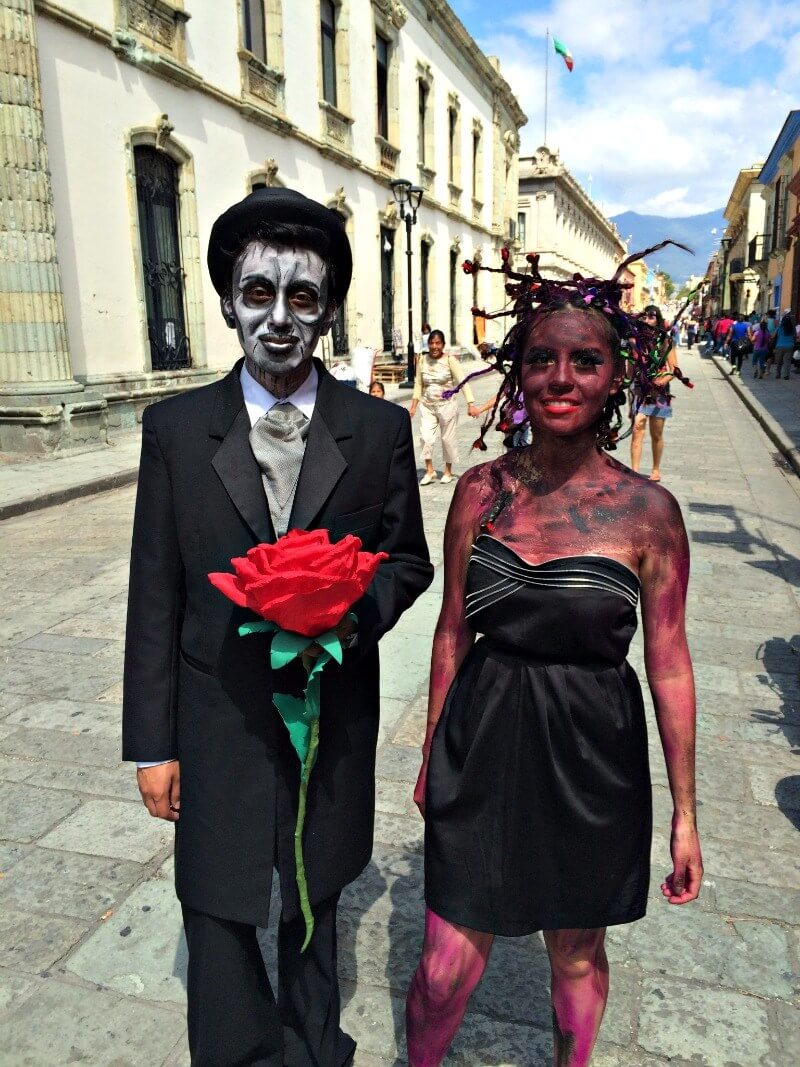 halloween at day of the dead festival