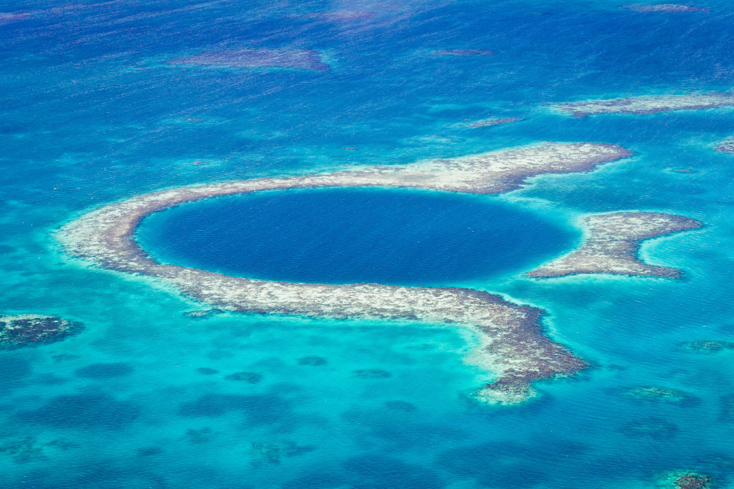 Blue Hole in Belize