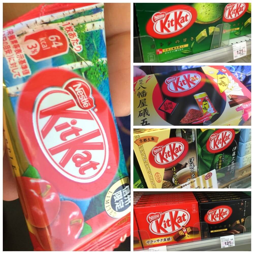 Crazy Japan and its crazy kit kats