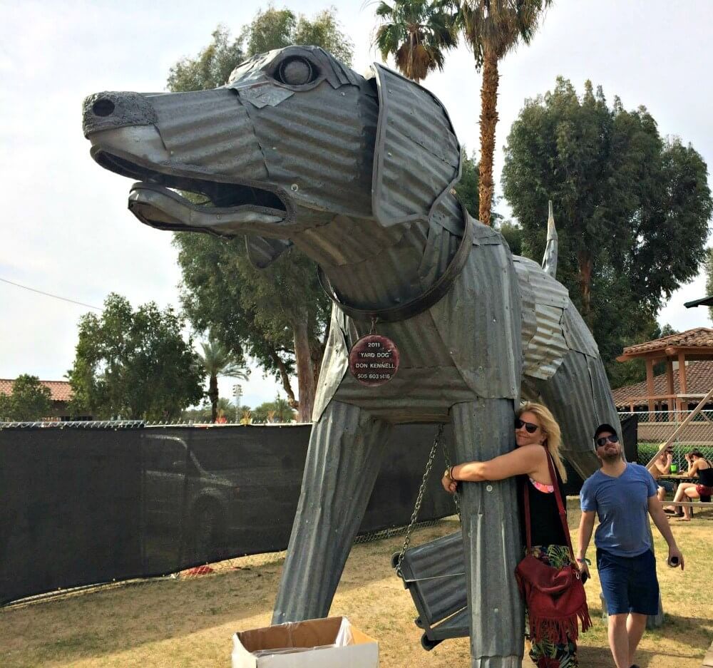 Exploring the Coachella Campsite