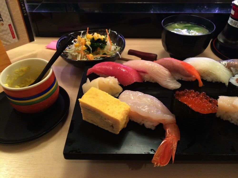 cost of food in tokyo