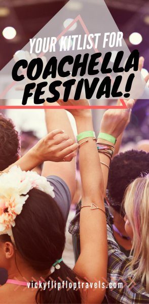 What you need to take to Coachella
