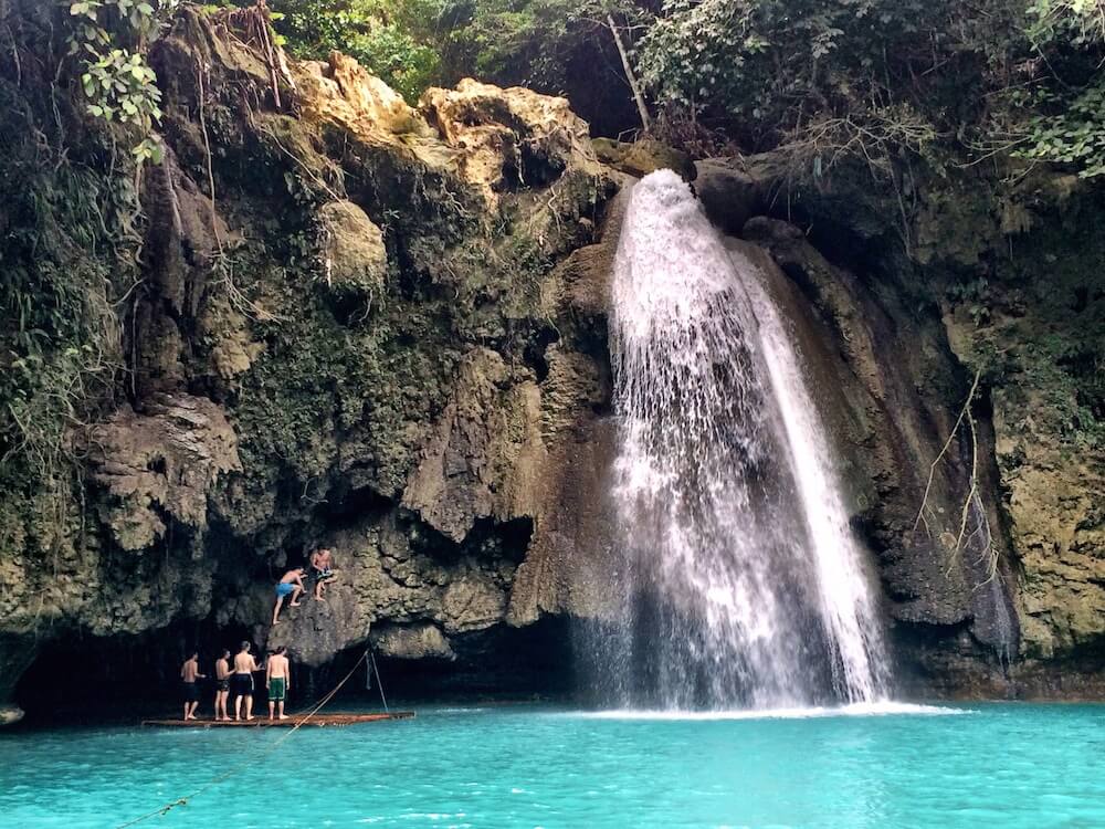 Exploring Kawasan Falls