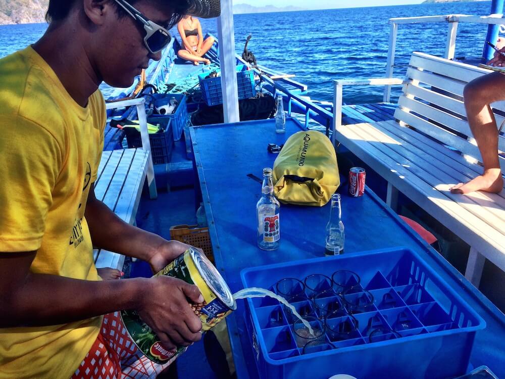 Tao Experience on the boat