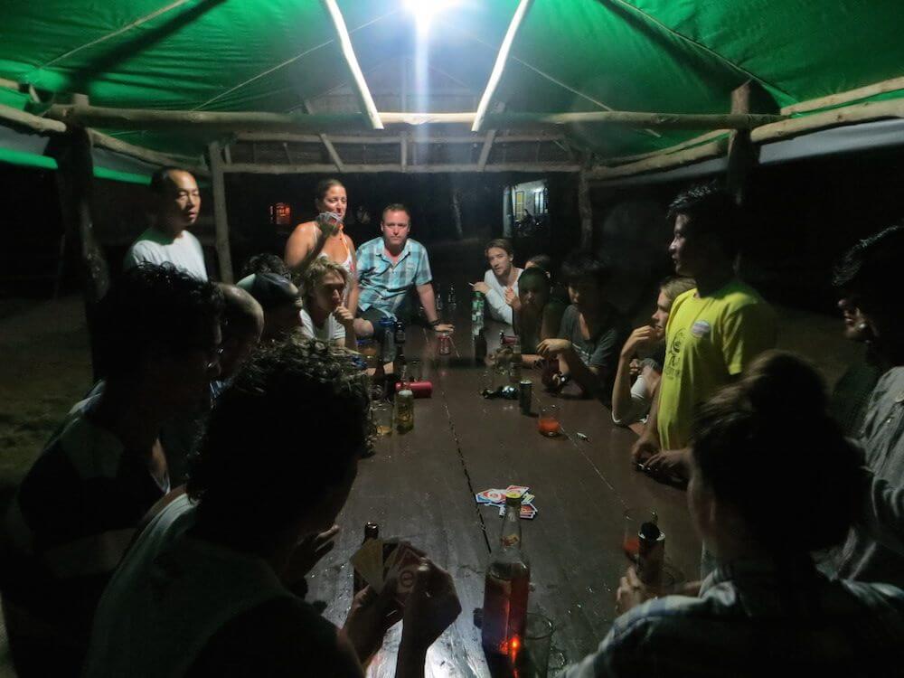 night time on tao expedition 