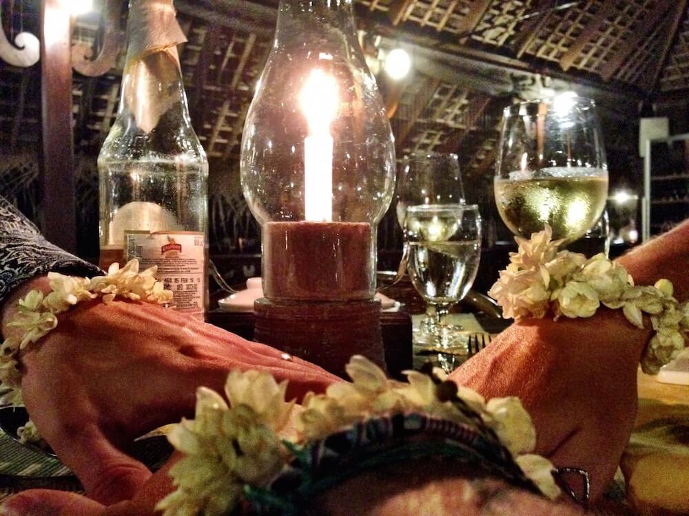 Dinner at Marari Beach Resort