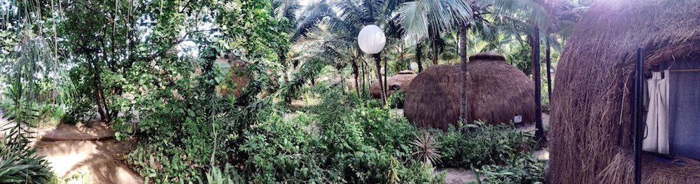 Panorama of Yab Yum Huts