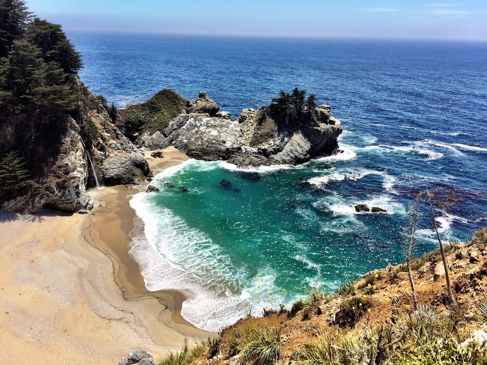 Scenery along the Pacific Coast Highway