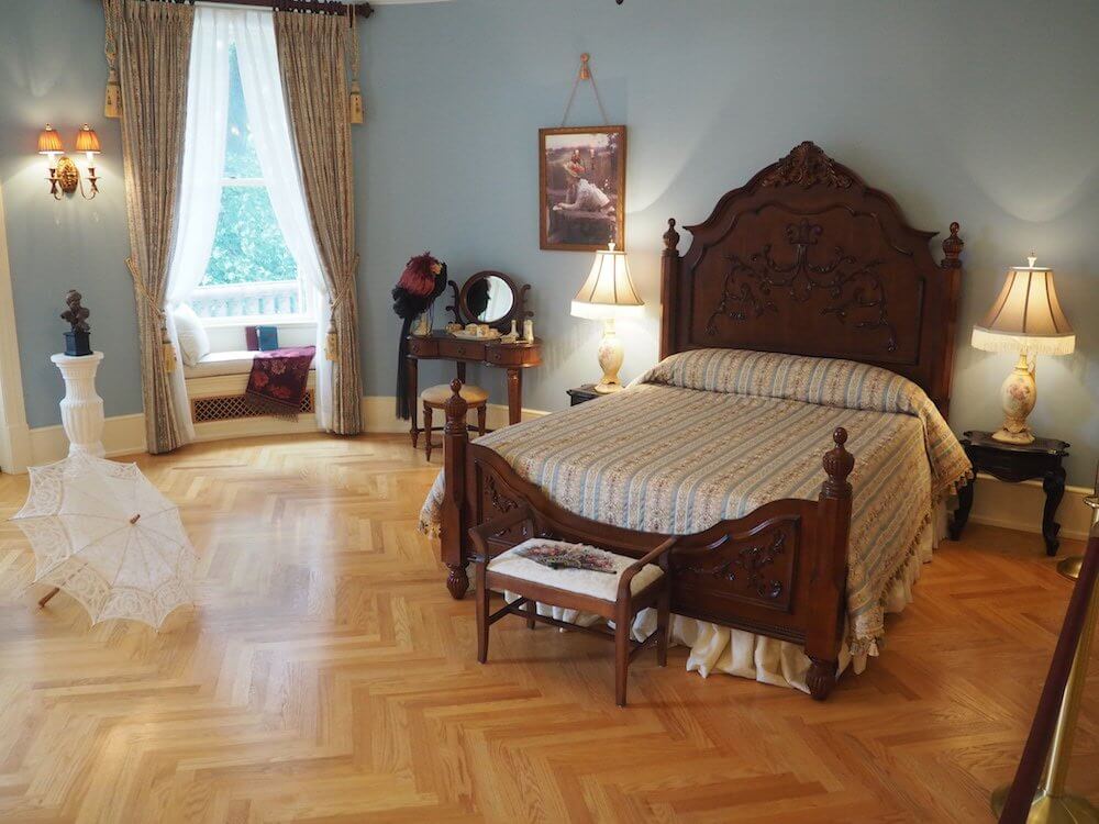 Bedrooms of Boldt Castle