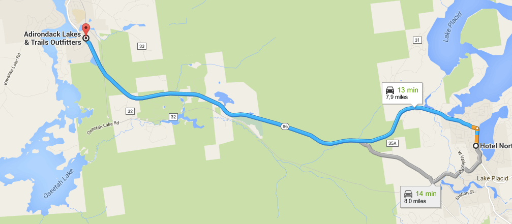 Day 5 Adirondacks Itinerary