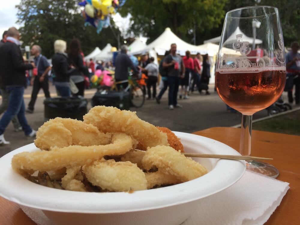 Bardolino Wine Festival food