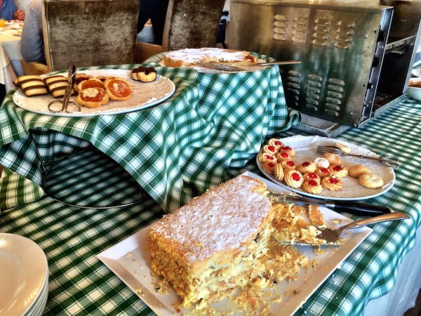 Cake at Hotel Germano