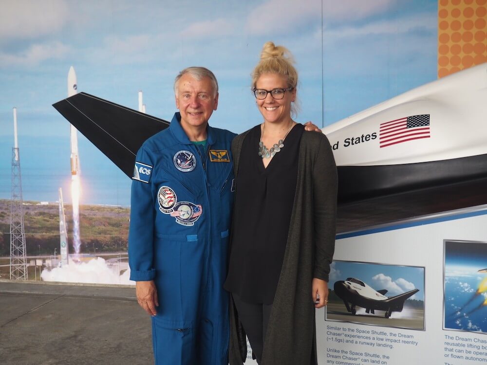 Lunch with a spaceman at Kennedy Space Centre