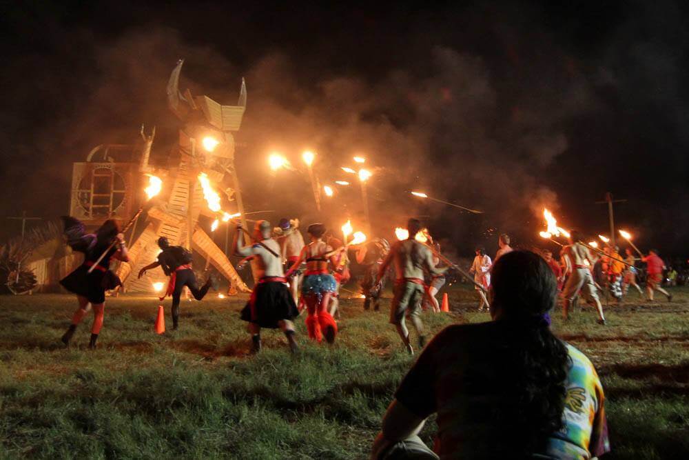 Burning Man Festivals around the world