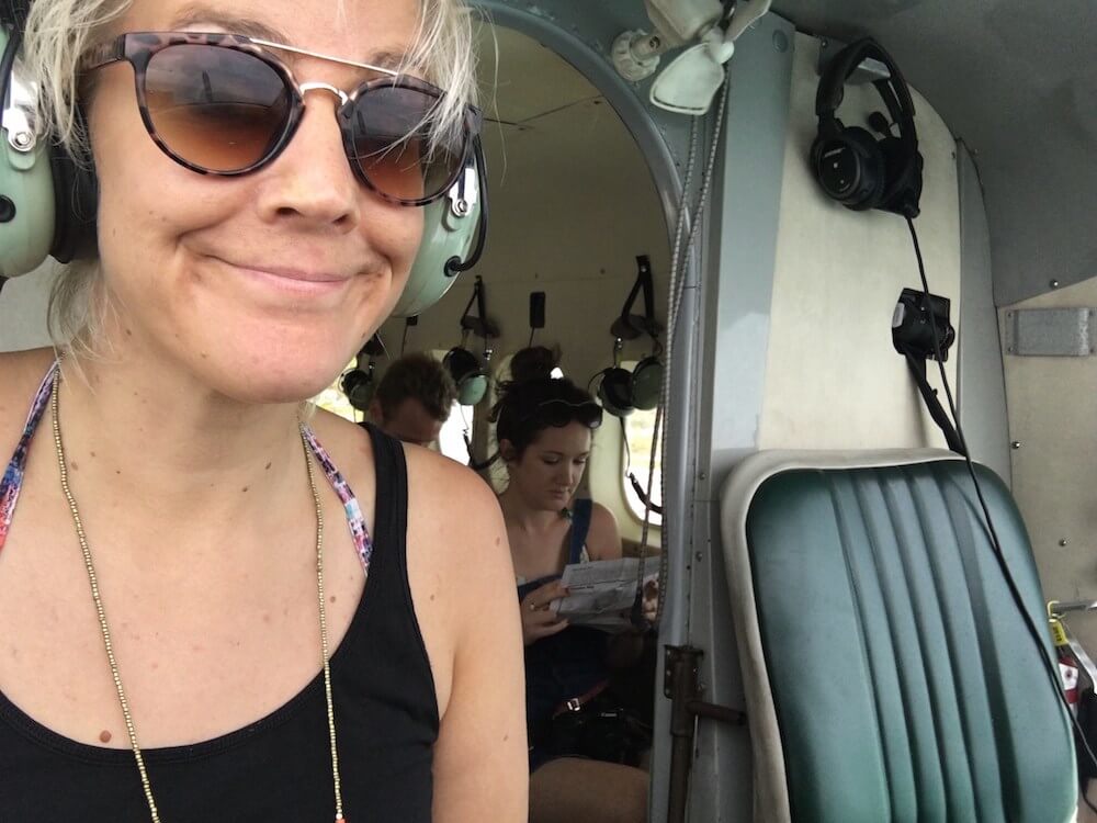 Plane ride to the Tortugas