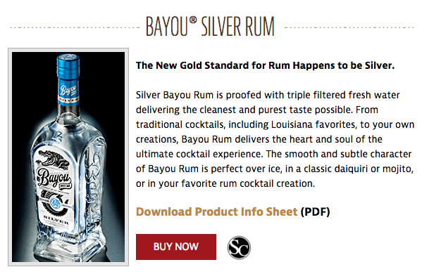 Bayou Rum Distillery