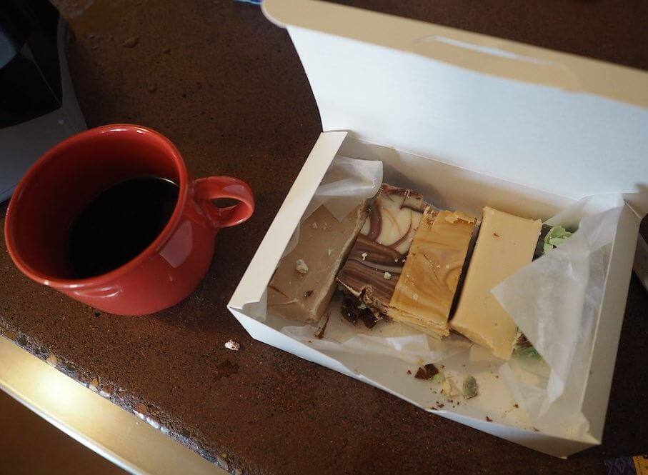 Fudge shop in Grand Marais