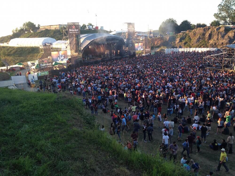 Bilbao BBK Live Festival security