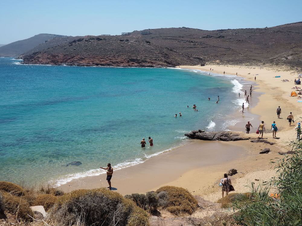 Mykonos beach Travel Talk Tours 3 Island Explorer