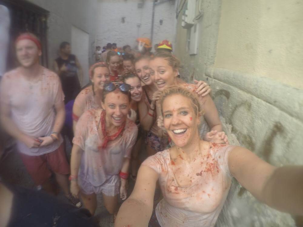 Tomatina Festival loving life