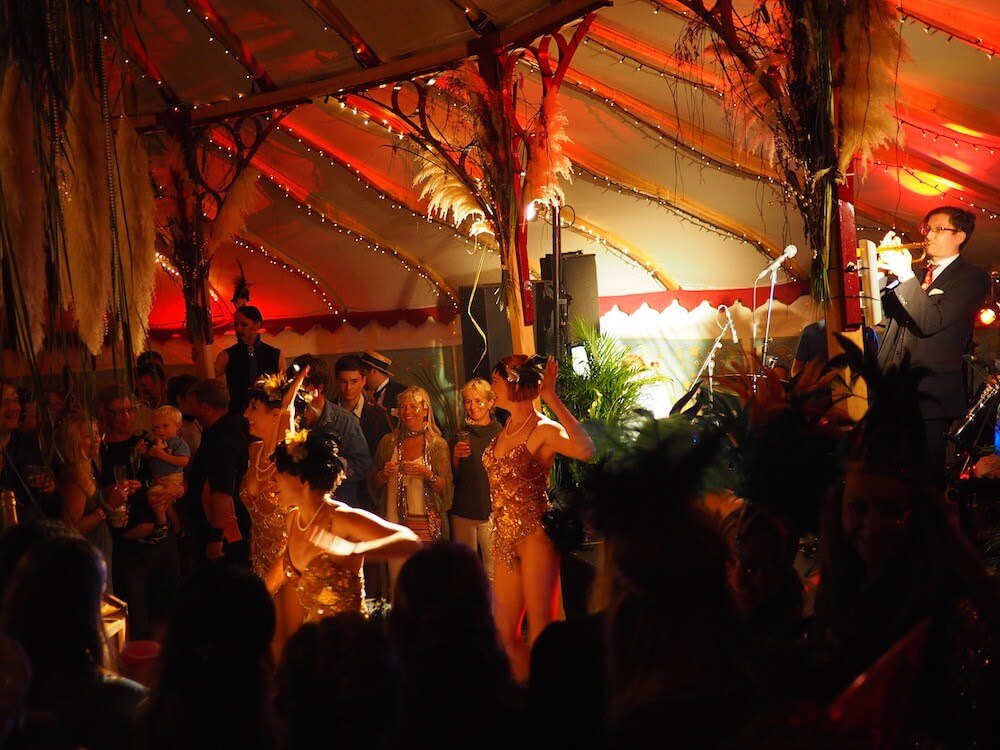 Laurent Perrier Tent Wilderness