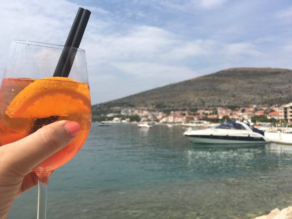 drinking on Medsailors Voyager trip