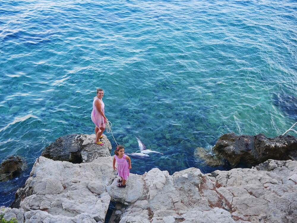 Going fishing in Korcula