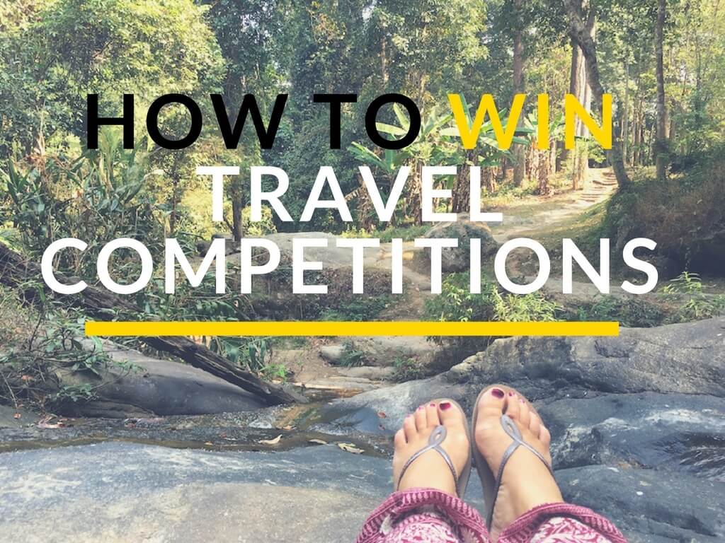 Winning travel competitions