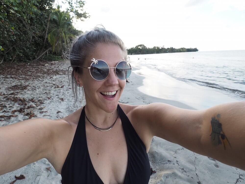 Cahuita Beach in Costa Rica 