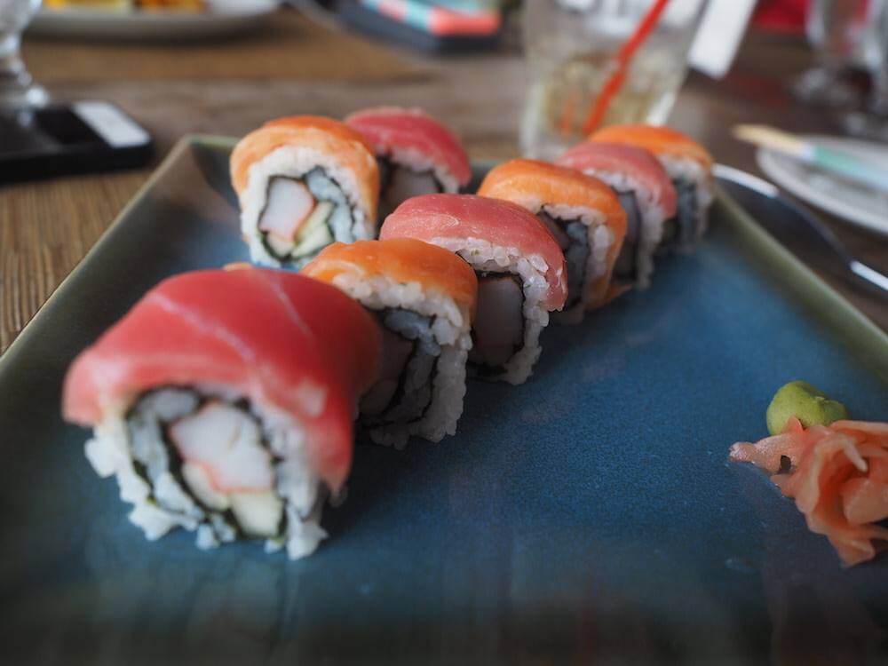 Sushi in St Kitts