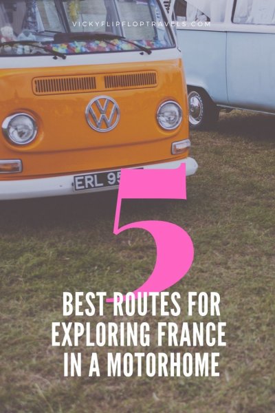 routes in france for motorhomes