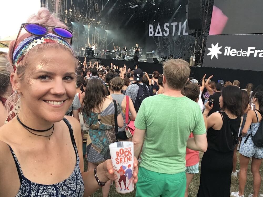 Food at Rock en Seine Festival