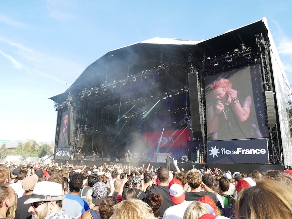 First time at Rock en Seine Festival