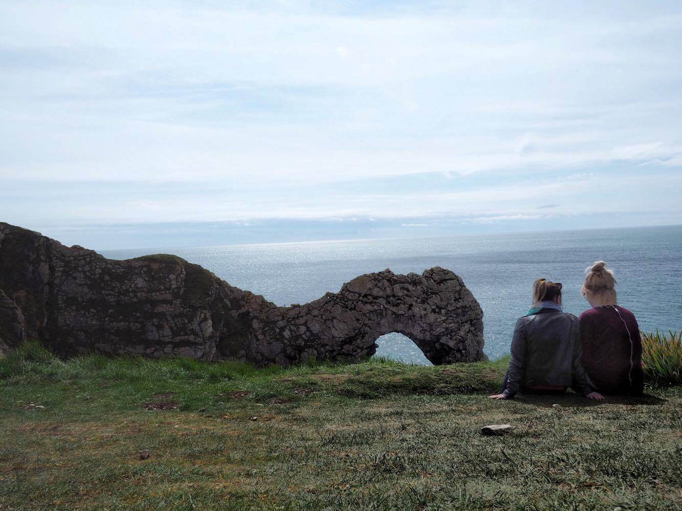 Me and Chloe at Durdle Door