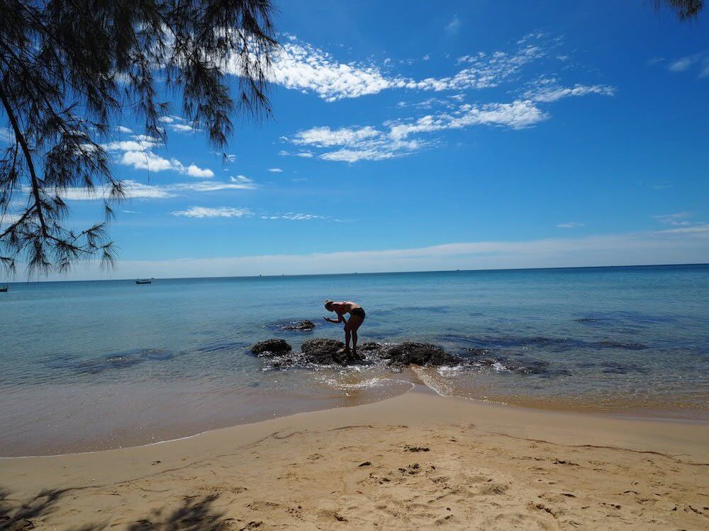 Looking at the water in Phu Quoc