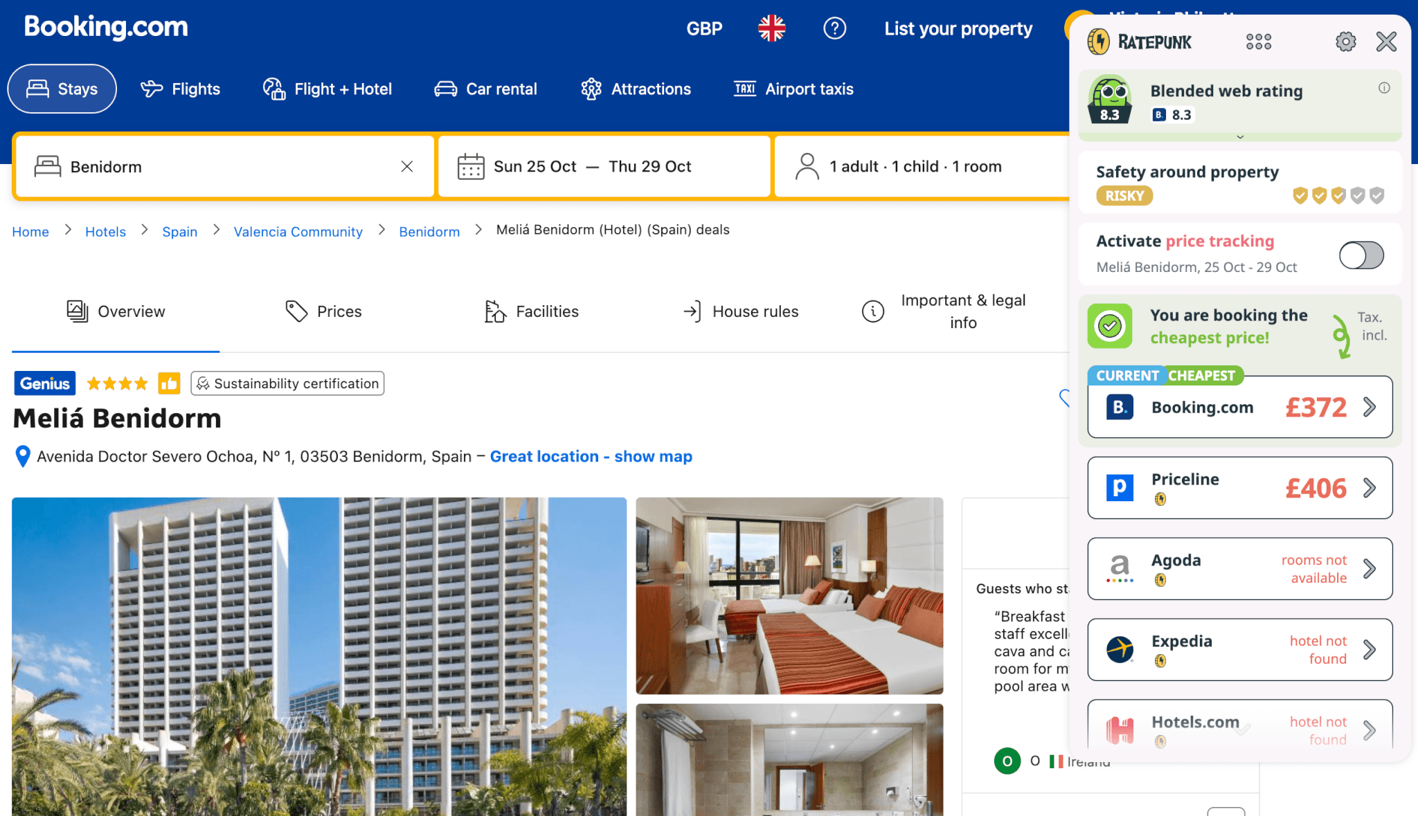 Cheaper holiday ideas with ratepunk