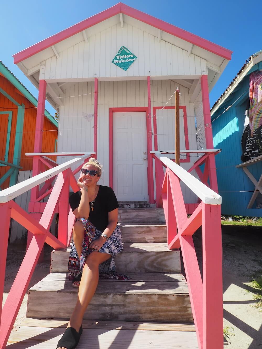 Model at Grand Pineapple Beach Club