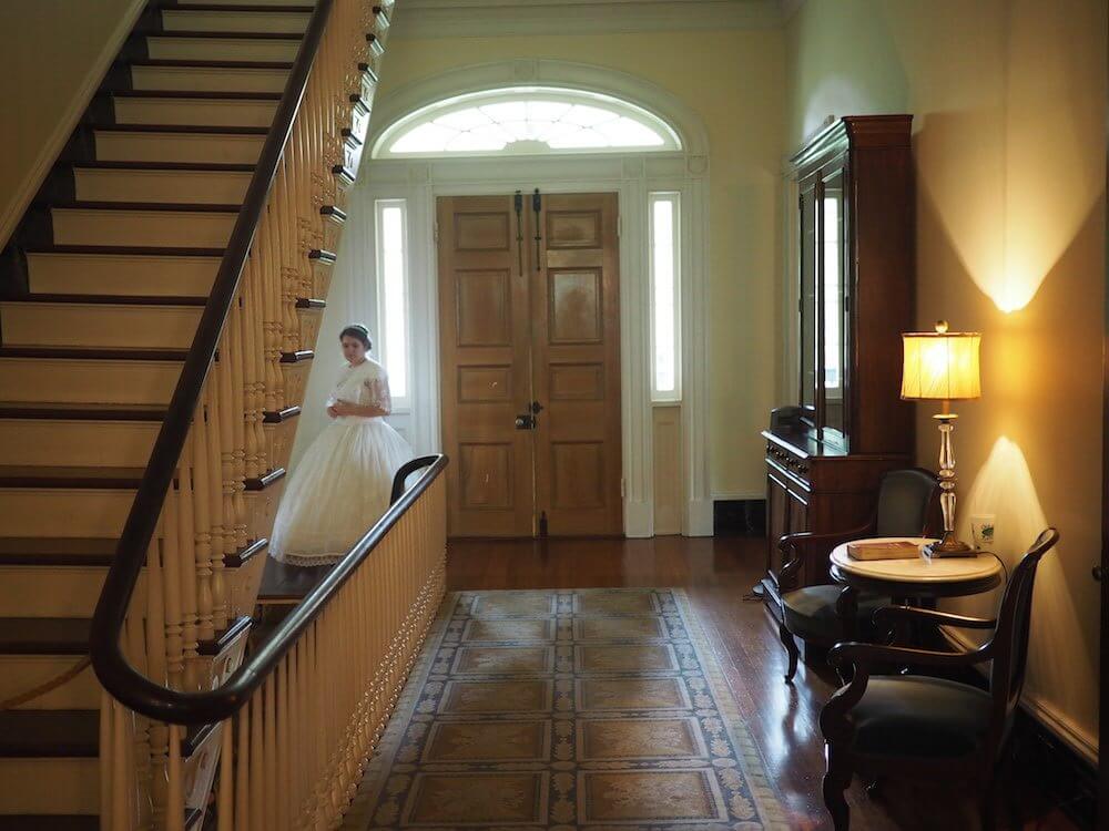 Inside Oak Alley Plantation 