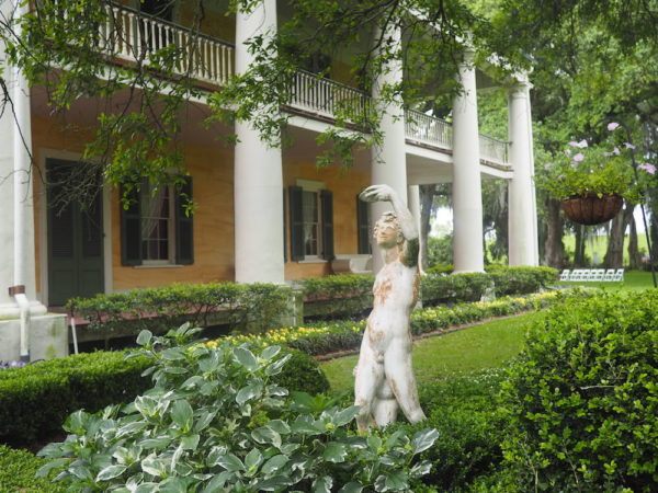 Outside the Houma Plantation