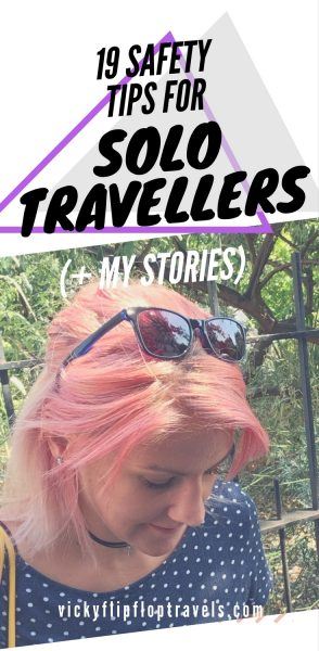 Safety tips for solo travellers