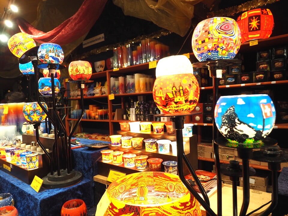 Basel Christmas Market shopping