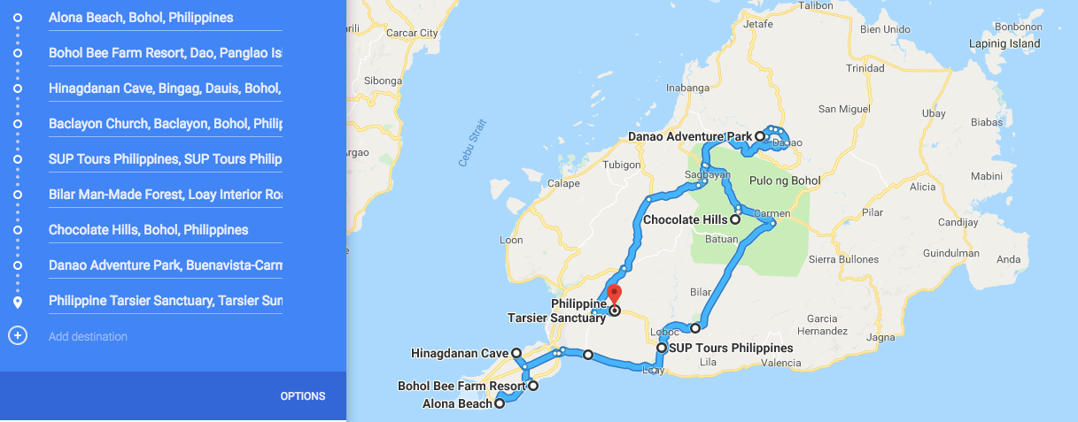 Tourist Spots in Bohol